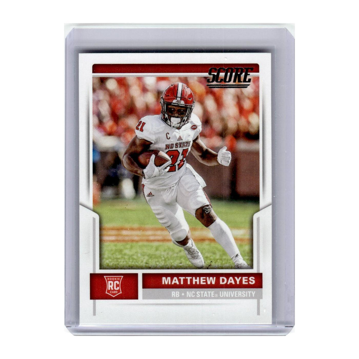 2017 Score Matthew Dayes RC NC State Wolfpack #433