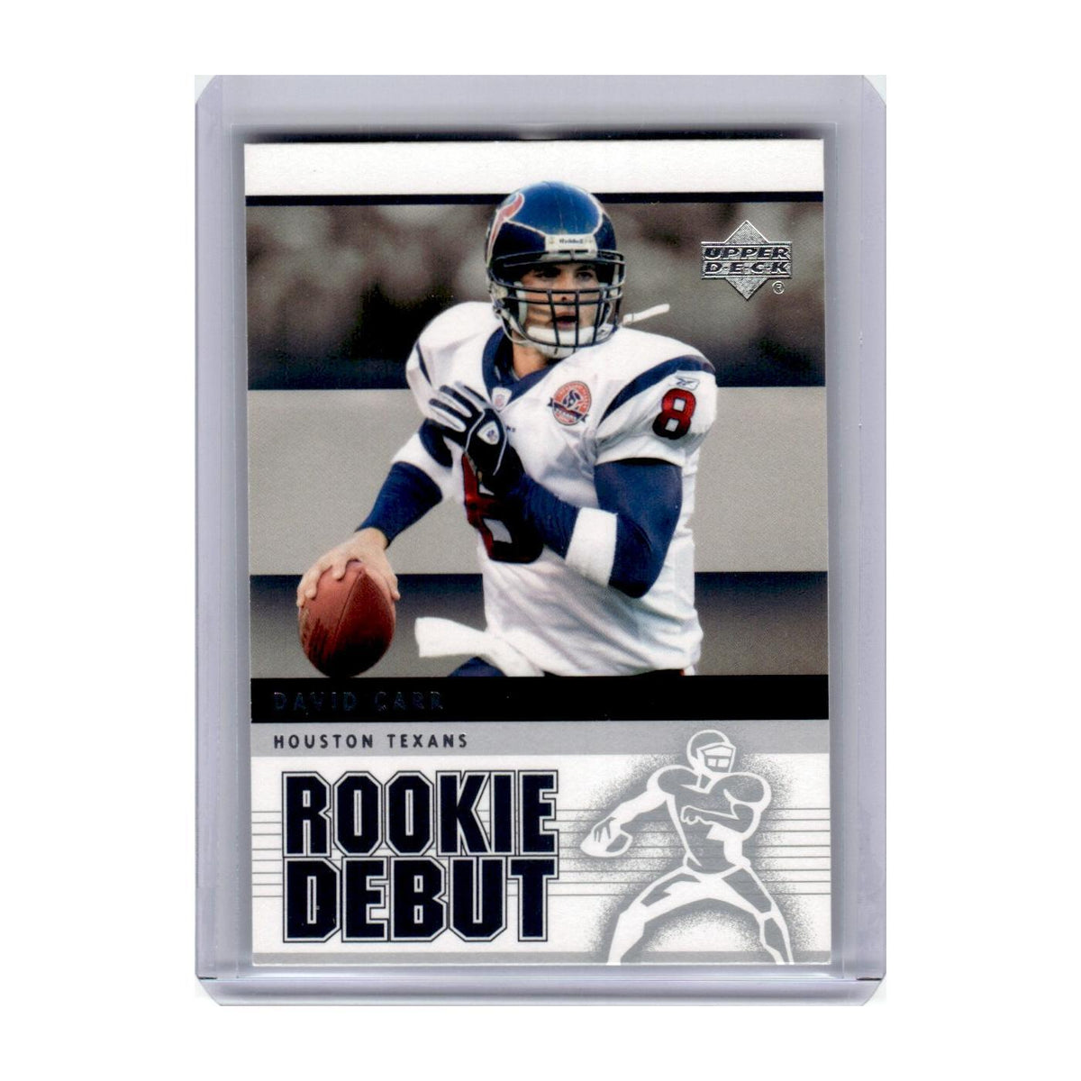 2005 Upper Deck Rookie Debut David Carr Texans #38