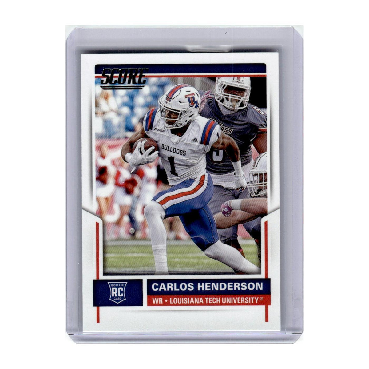 2017 Score Carlos Henderson RC Louisiana Tech Bulldogs #414