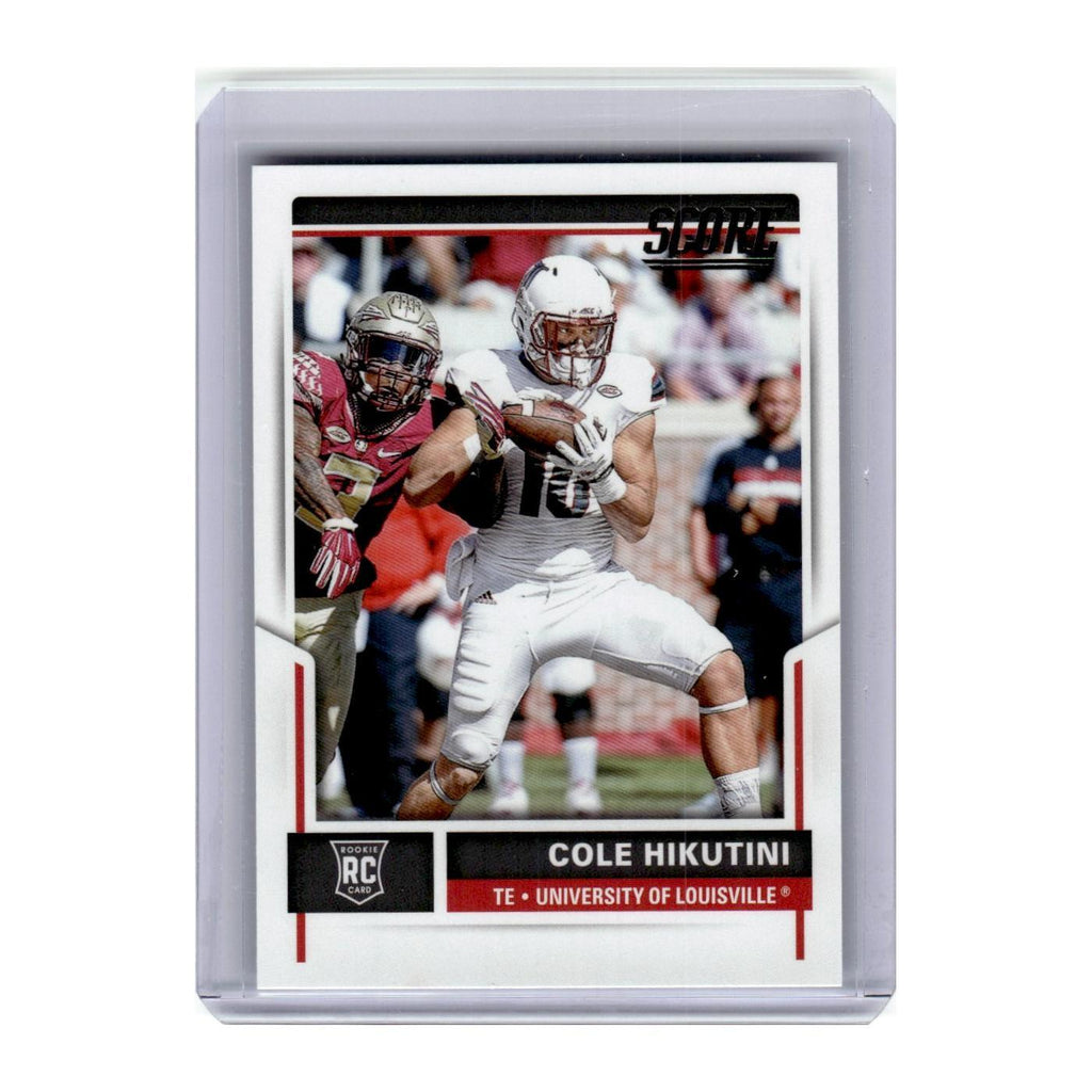 2017 Score Cole Hikutini RC Louisville Cardinals #435