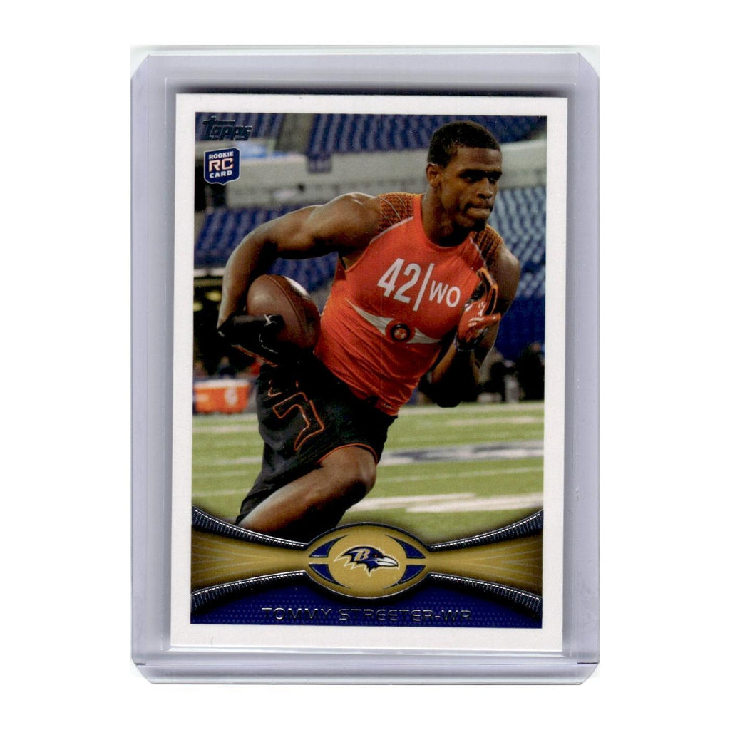 2012 Topps Tommy Streeter RC Ravens #199