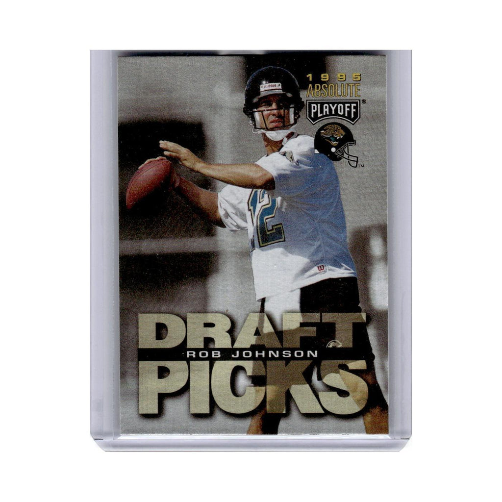 1995 Playoff Absolute Rob Johnson RC Jaguars #180