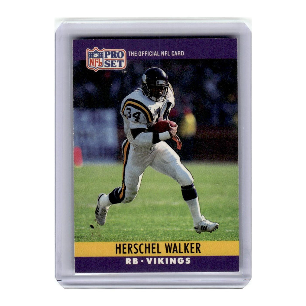 1990 Pro Set Herschel Walker Vikings #197