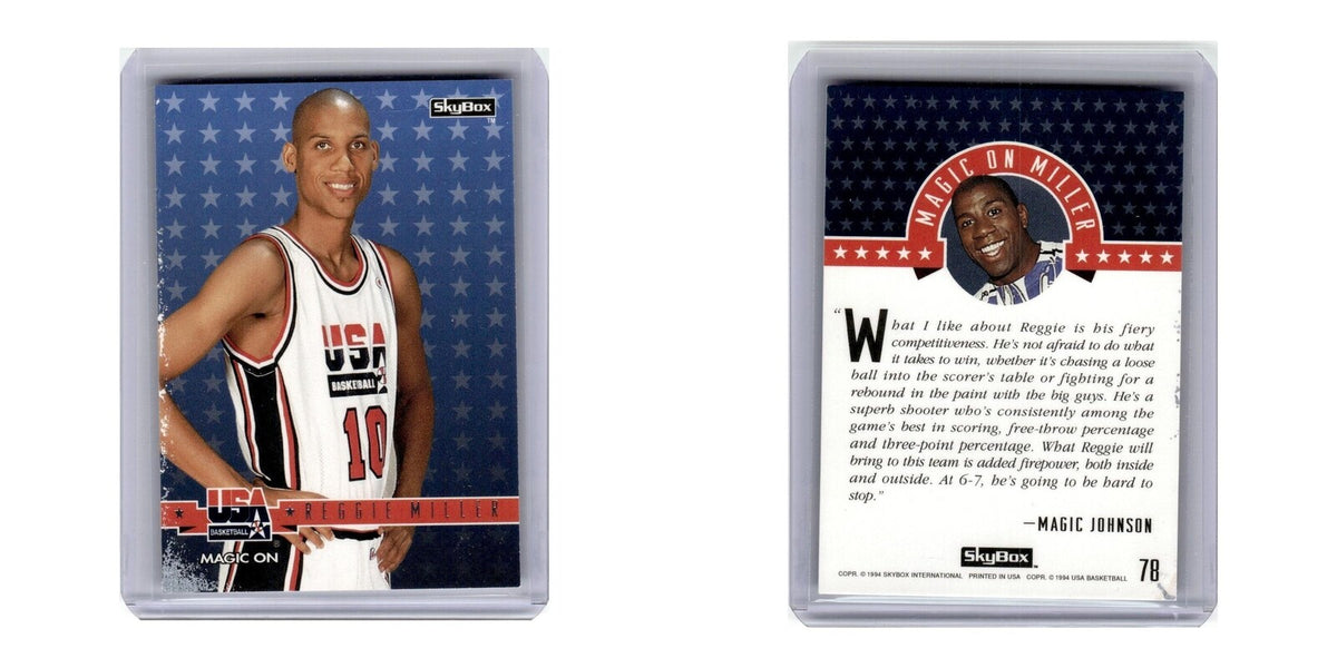 1994 SkyBox Reggie Miller #78