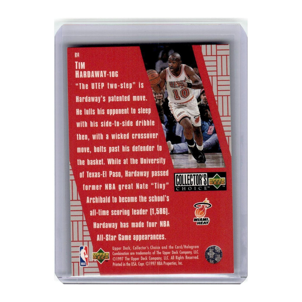 1997 Collector's Choice You Crash the Game Tim Hardaway Heat #R14
