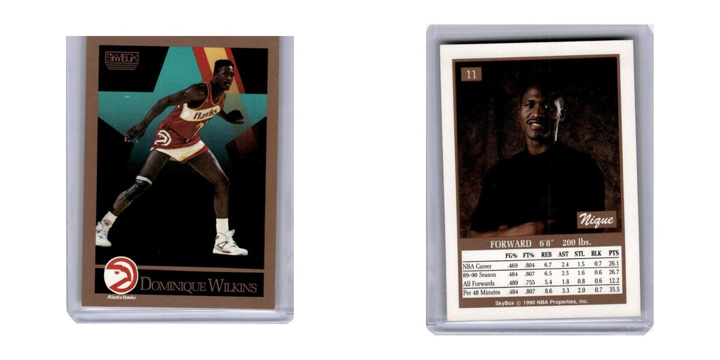 1990 SkyBox Dominique Wilkins Hawks #11