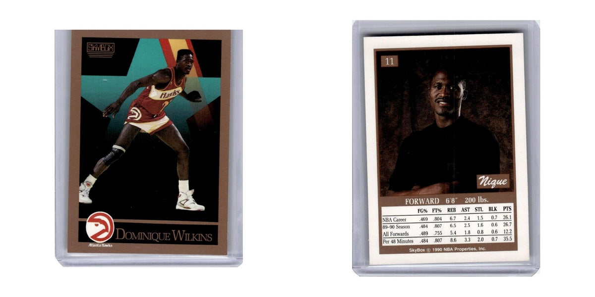1990 SkyBox Dominique Wilkins Hawks #11