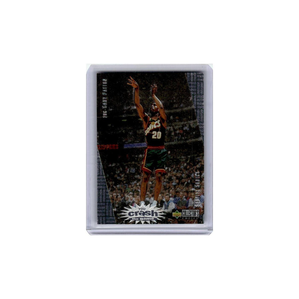 1997 Collector's Choice You Crash the Game Gary Payton Seattle SuperSonics #R25