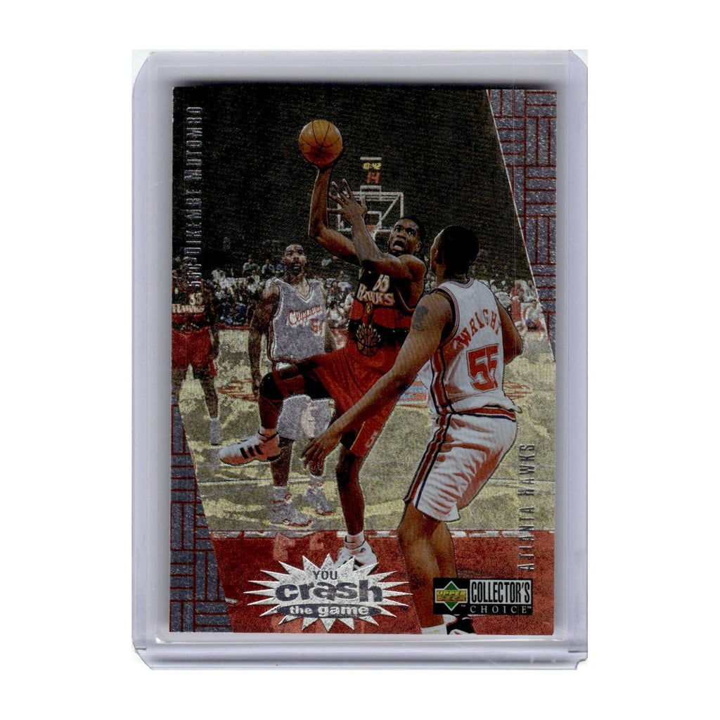 1997 Collector's Choice You Crash the Game Dikembe Mutombo Hawks #R1