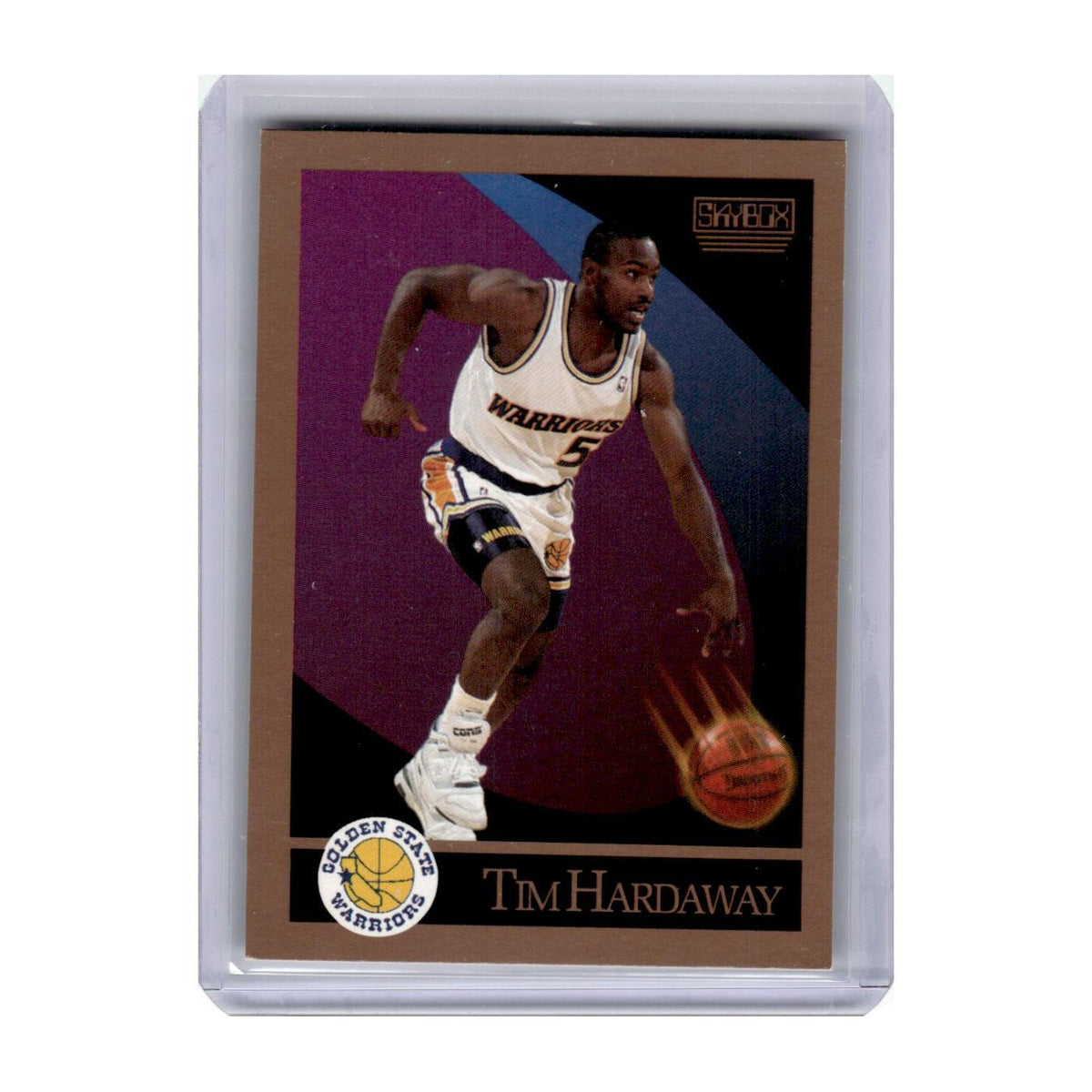 1990 SkyBox Tim Hardaway Golden State Warriors #95
