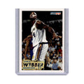 1993 Fleer Chris Webber Golden State Warriors #292