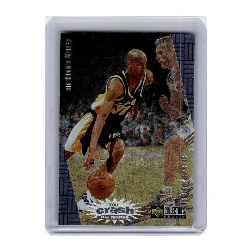 1997 Collector's Choice You Crash the Game Reggie Miller Pacers #R11