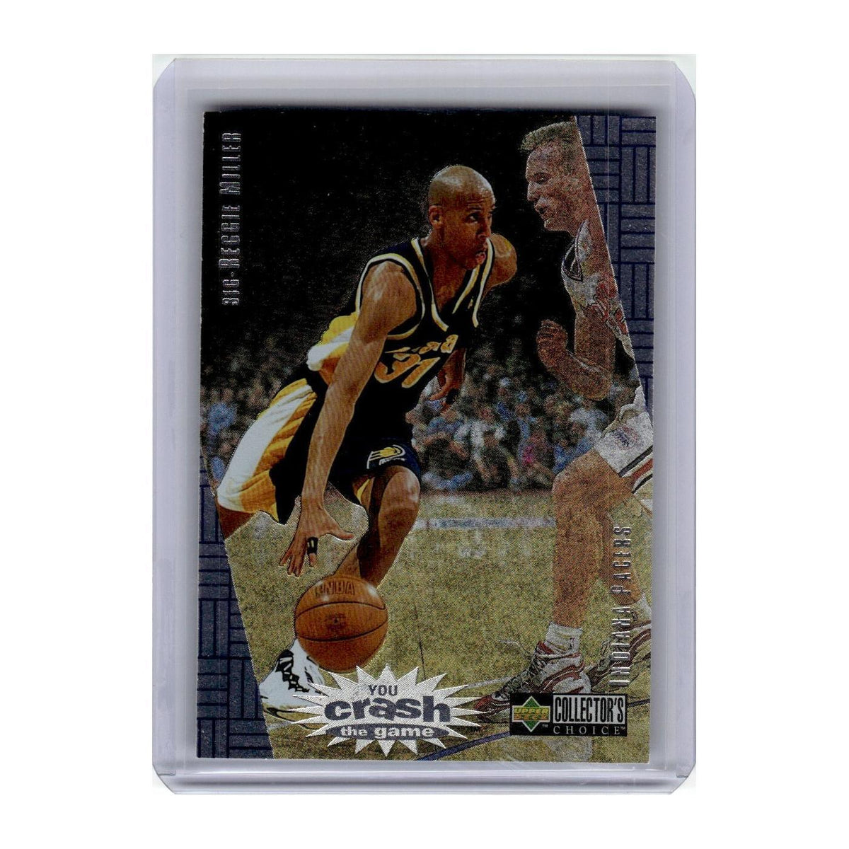 1997 Collector's Choice You Crash the Game Reggie Miller Pacers #R11