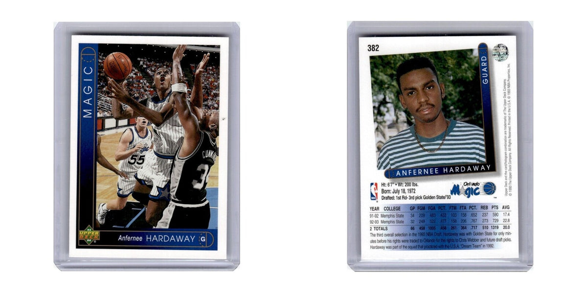 1993 Upper Deck Anfernee Hardaway Magic #382