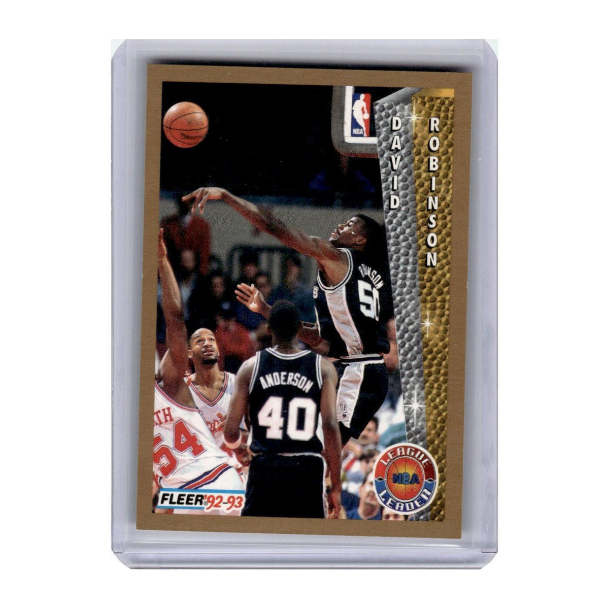 1992 Fleer David Robinson Spurs #244