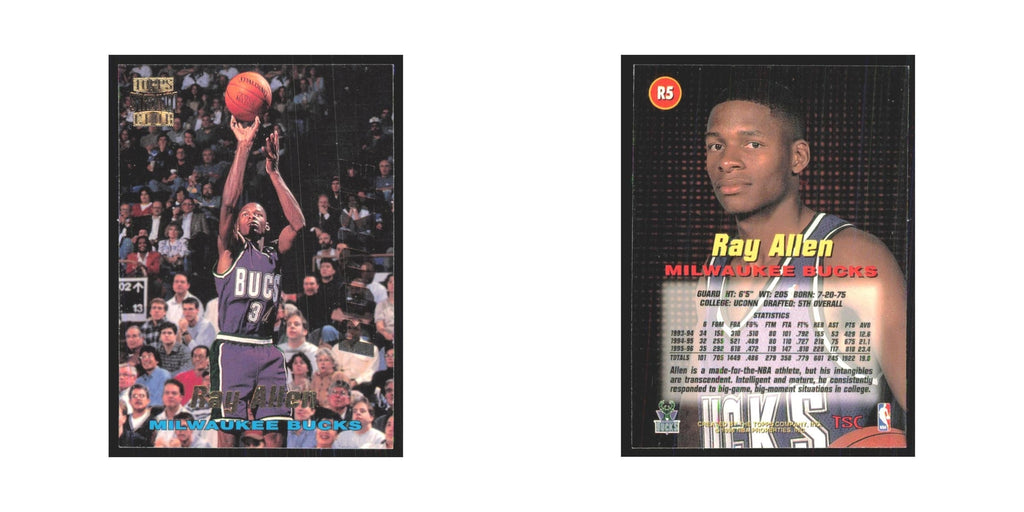 1996 Stadium Club Ray Allen Bucks #R5