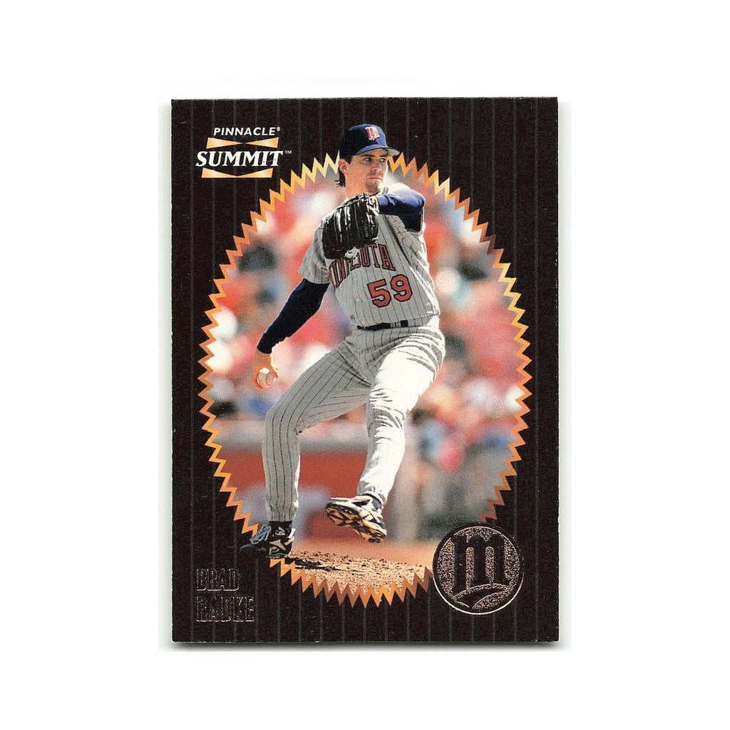 Brad Radke 1996 Pinnacle Summit #6 Minnesota Twins Baseball Card NM