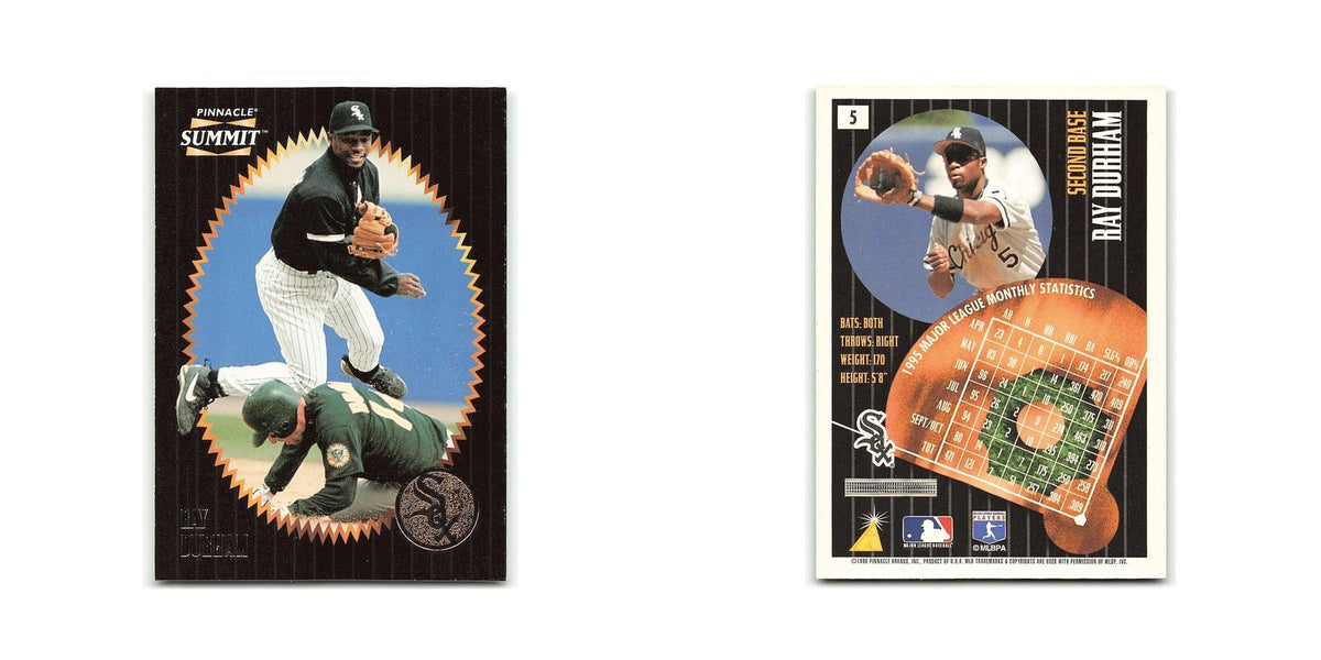 Ray Durham 1996 Pinnacle Summit #5 Chicago White Sox Baseball Card NM