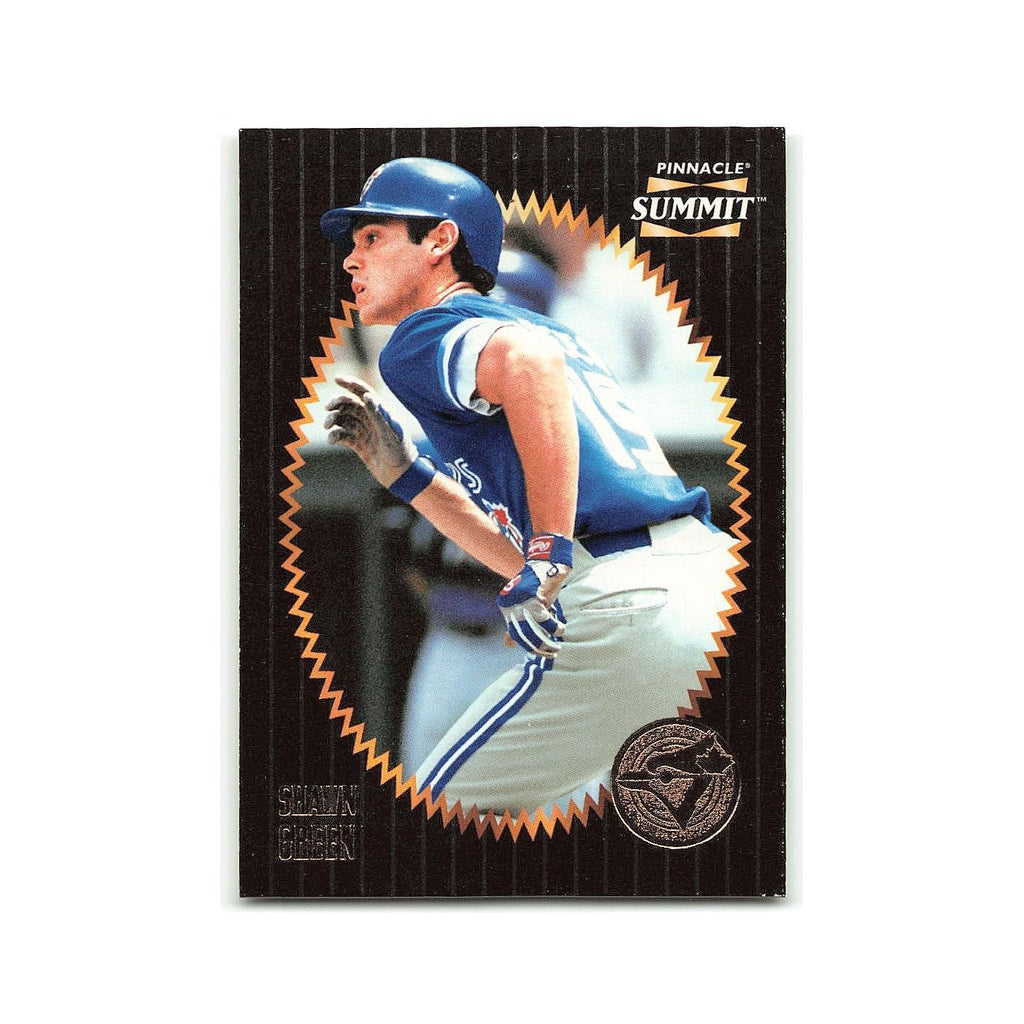 Shawn Green 1996 Pinnacle Summit #16 Toronto Blue Jays Baseball Card NM
