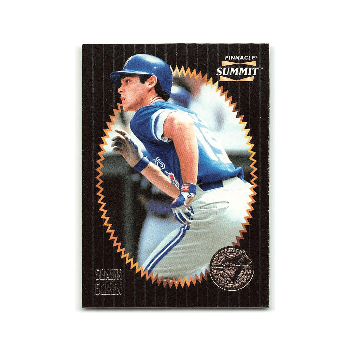 Shawn Green 1996 Pinnacle Summit #16 Toronto Blue Jays Baseball Card NM