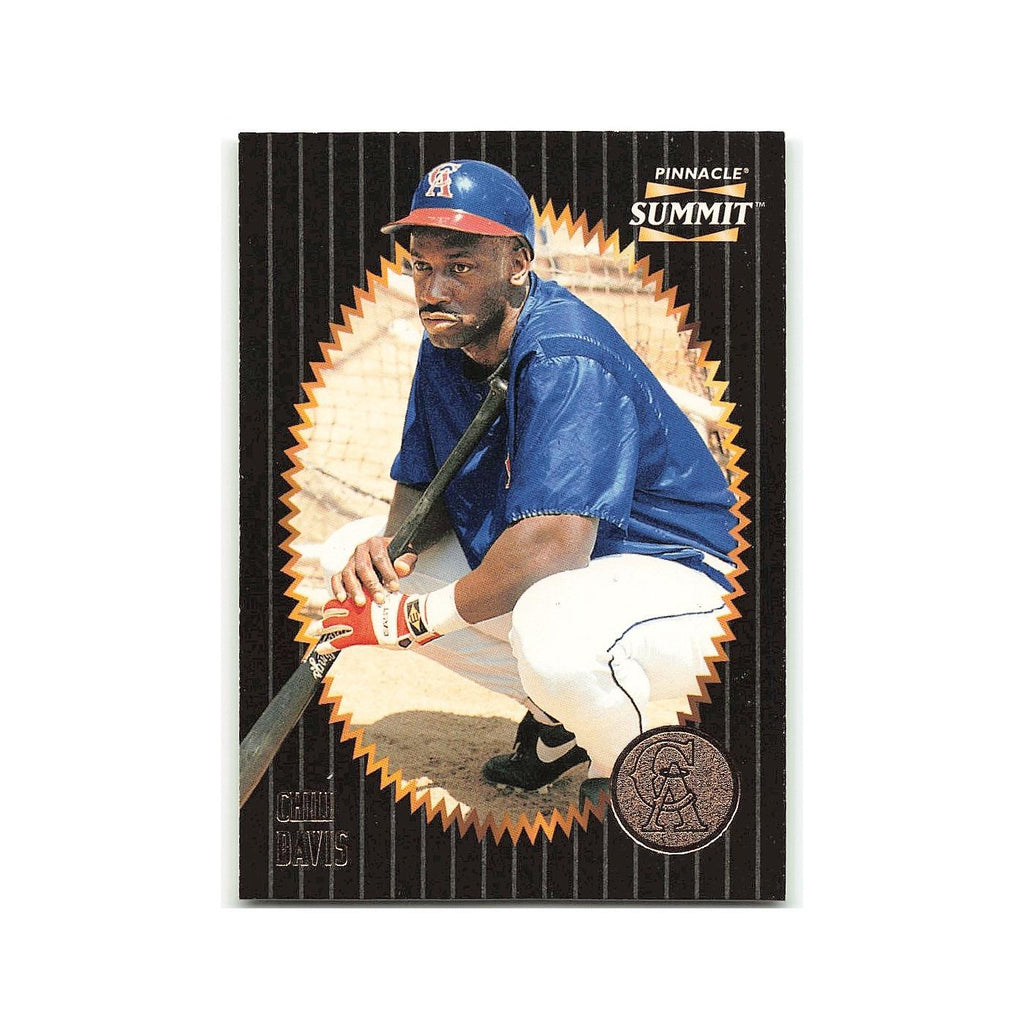 Chili Davis 1996 Pinnacle Summit #22 California Angels Baseball Card NM