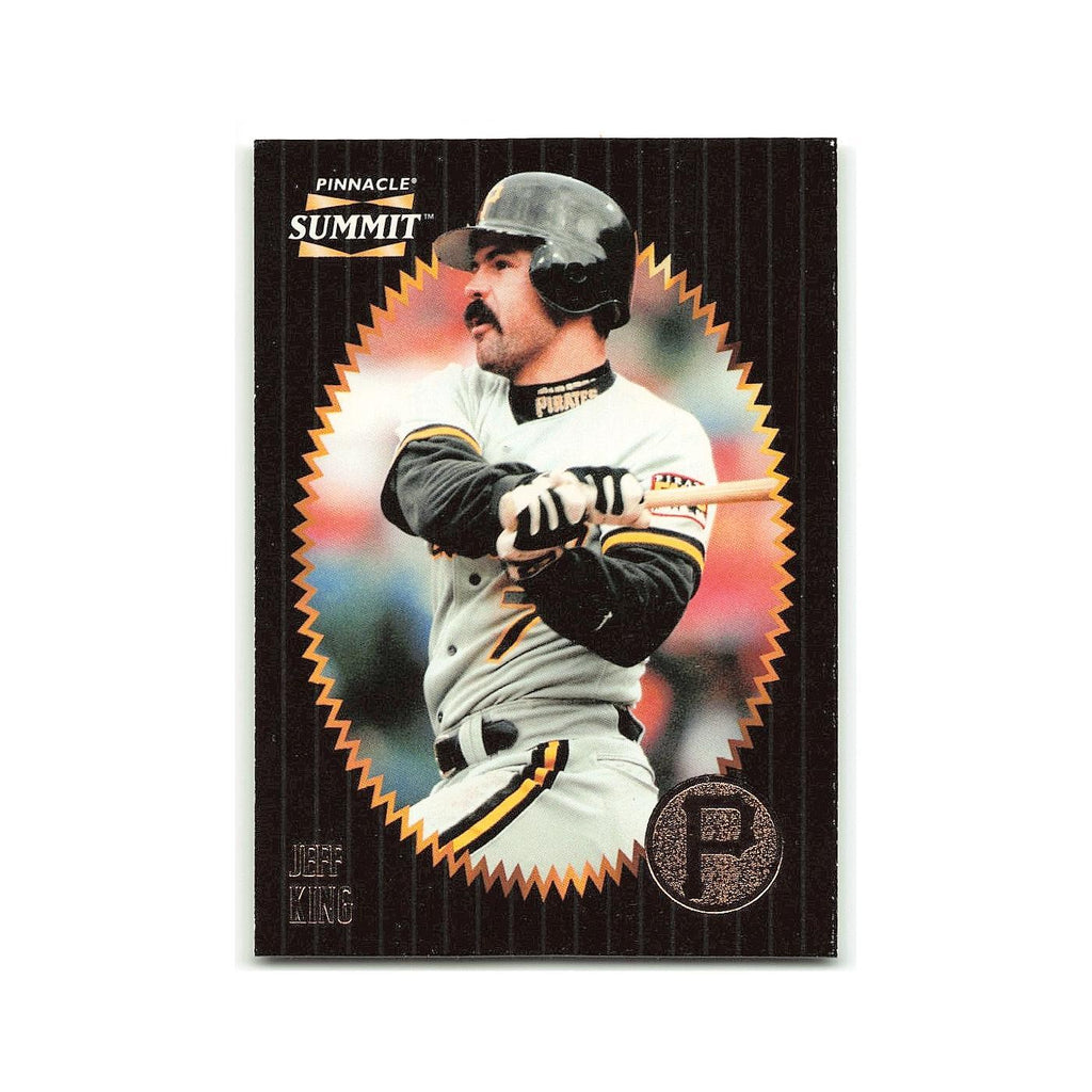 Jeff King 1996 Pinnacle Summit #27 Pittsburgh Pirates Baseball Card NM