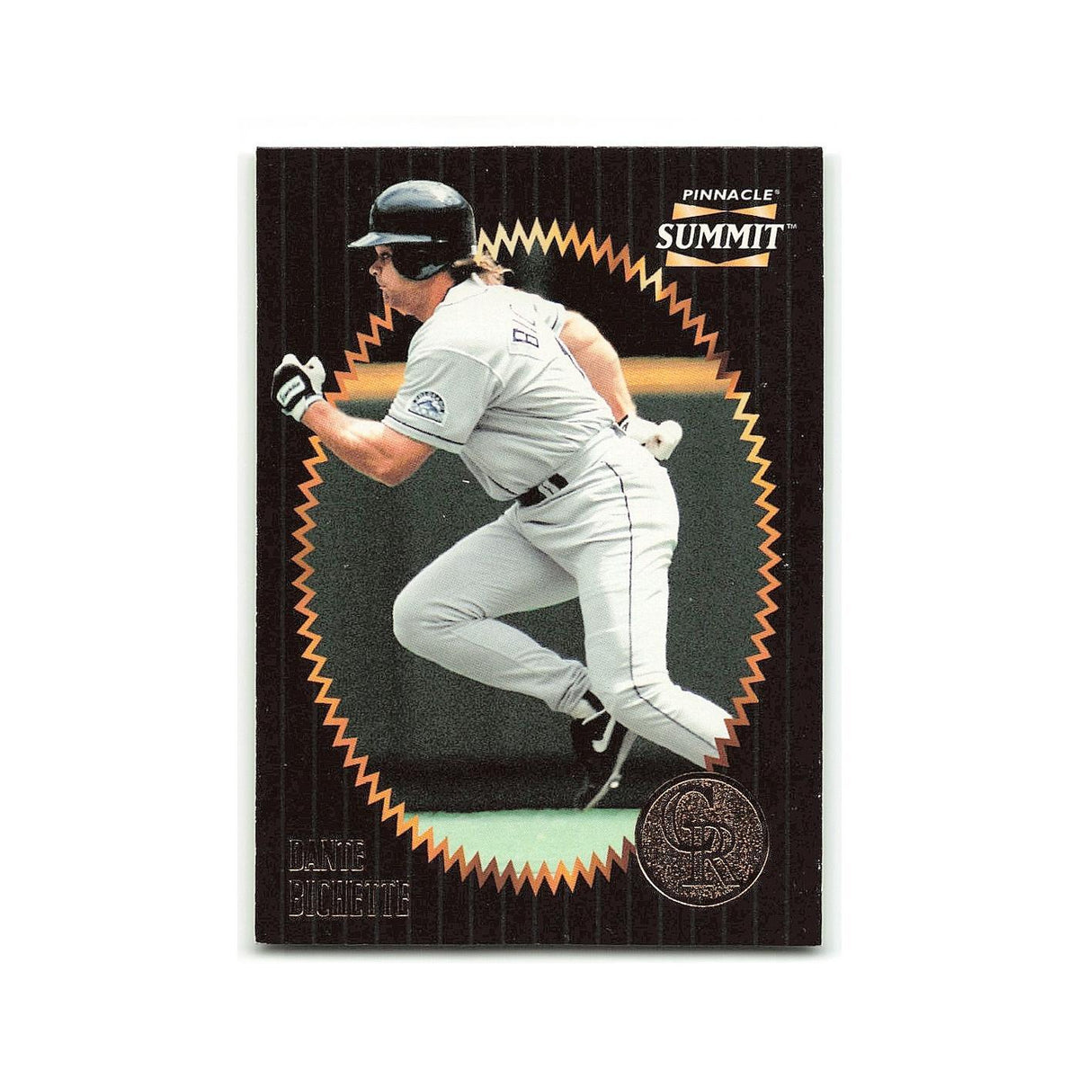 Dante Bichette 1996 Pinnacle Summit #11 Colorado Rockies Baseball Card NM