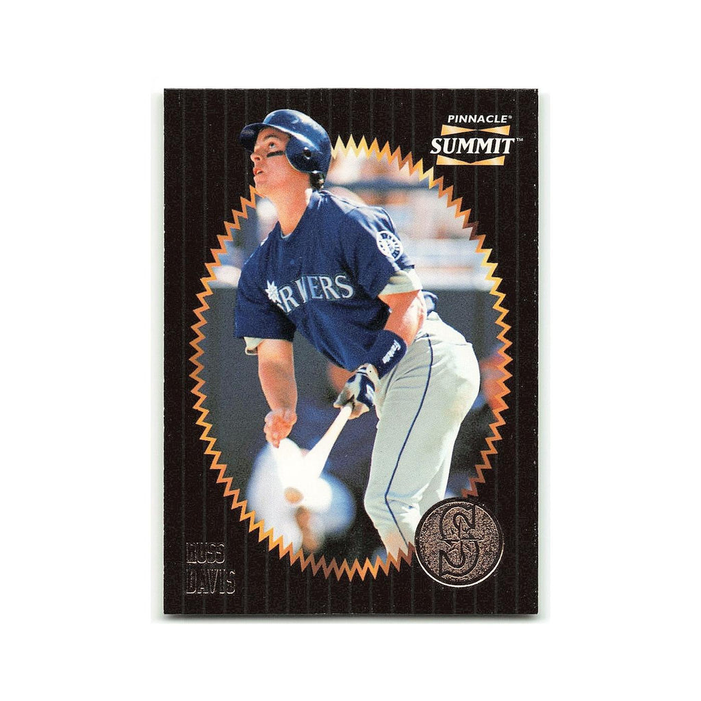 Russ Davis 1996 Pinnacle Summit #30 Seattle Mariners Baseball Card NM