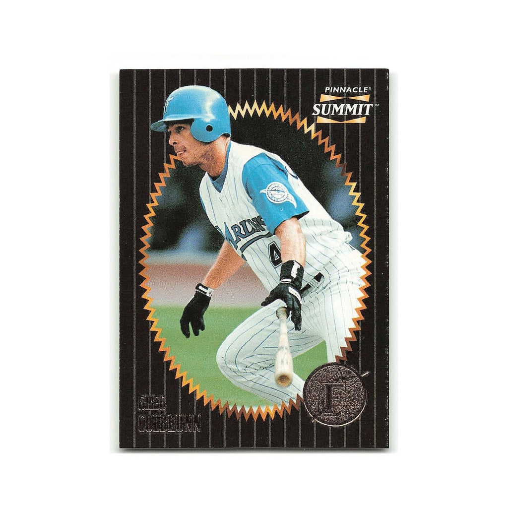 Greg Colbrunn 1996 Pinnacle Summit #14 Florida Marlins Baseball Card NM