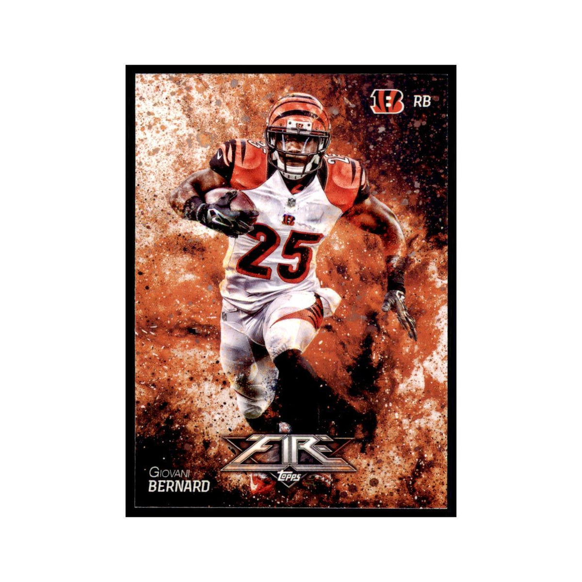 2014 Topps Fire Giovani Bernard Football Cards #57