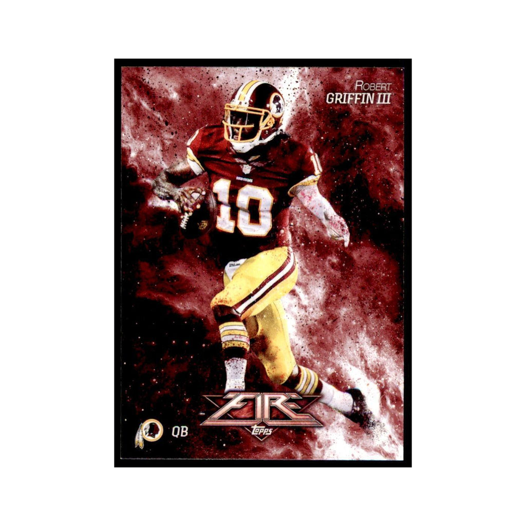 2014 Topps Fire Robert Griffin III Football Cards #55