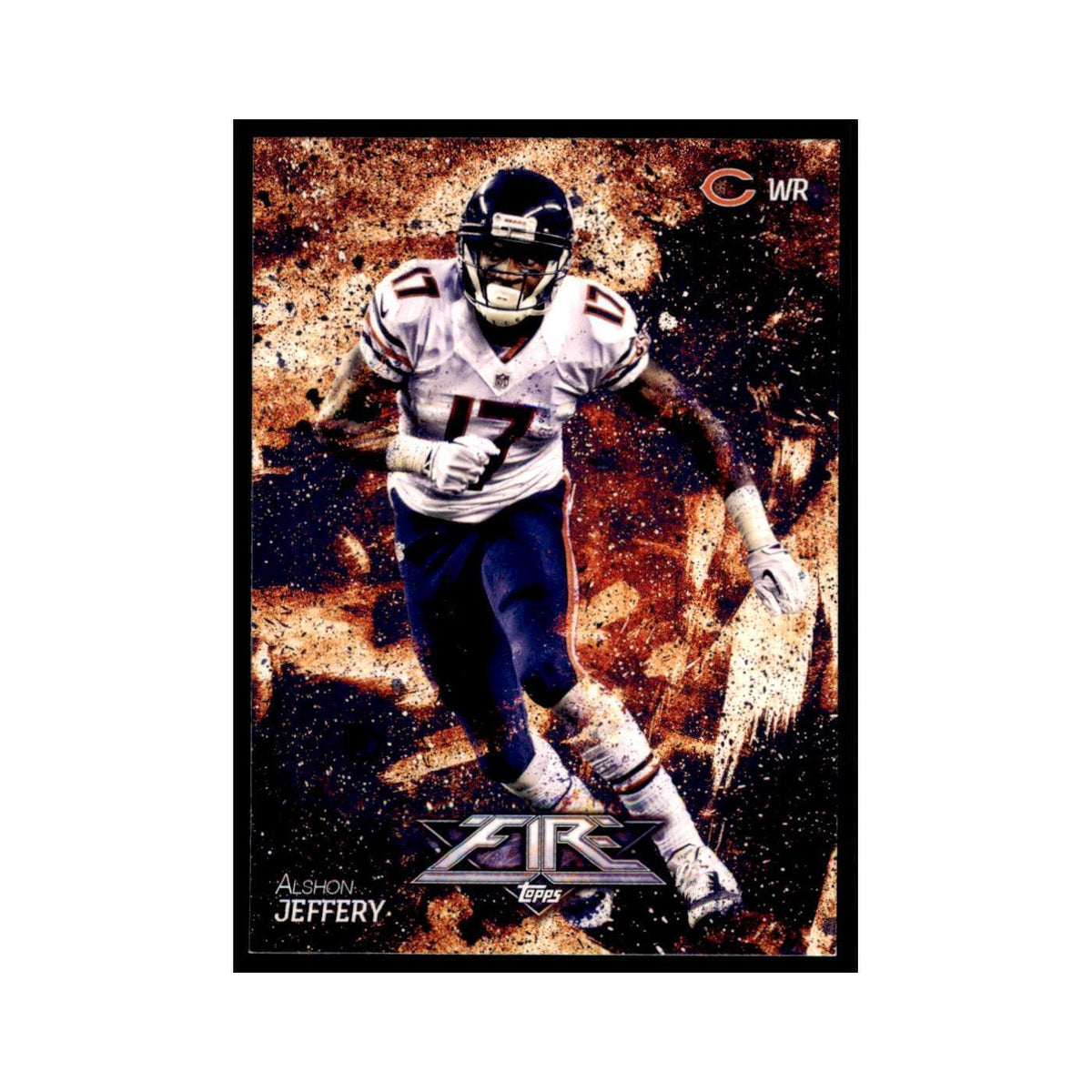 2014 Topps Fire Alshon Jeffery Football Cards #70