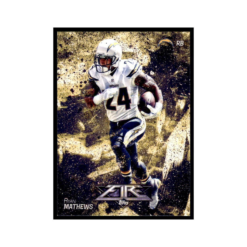 2014 Topps Fire Ryan Mathews Football Cards #87