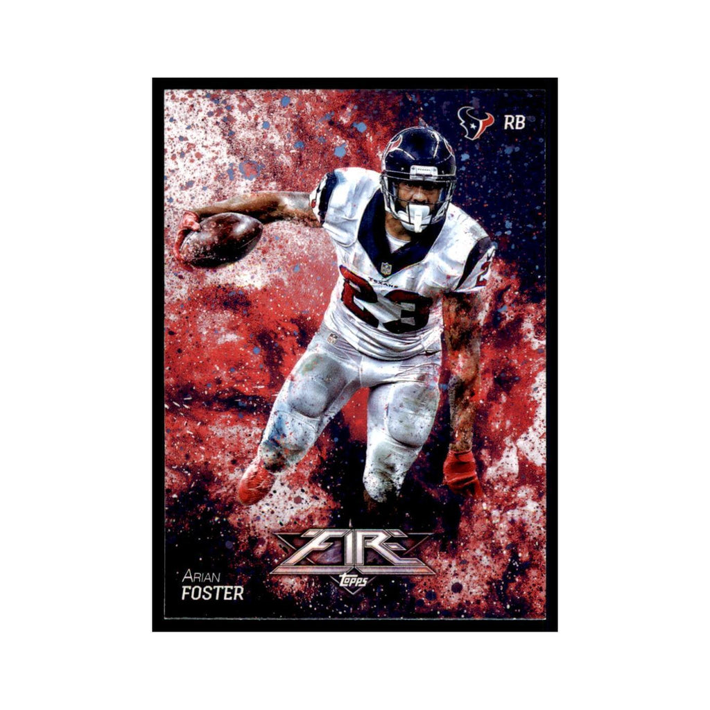 2014 Topps Fire Arian Foster Football Cards #21