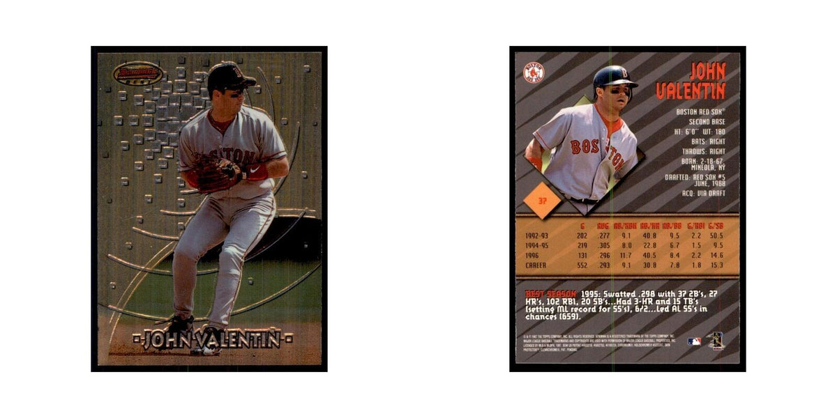 1997 Bowman Best John Valentin Baseball Cards #37