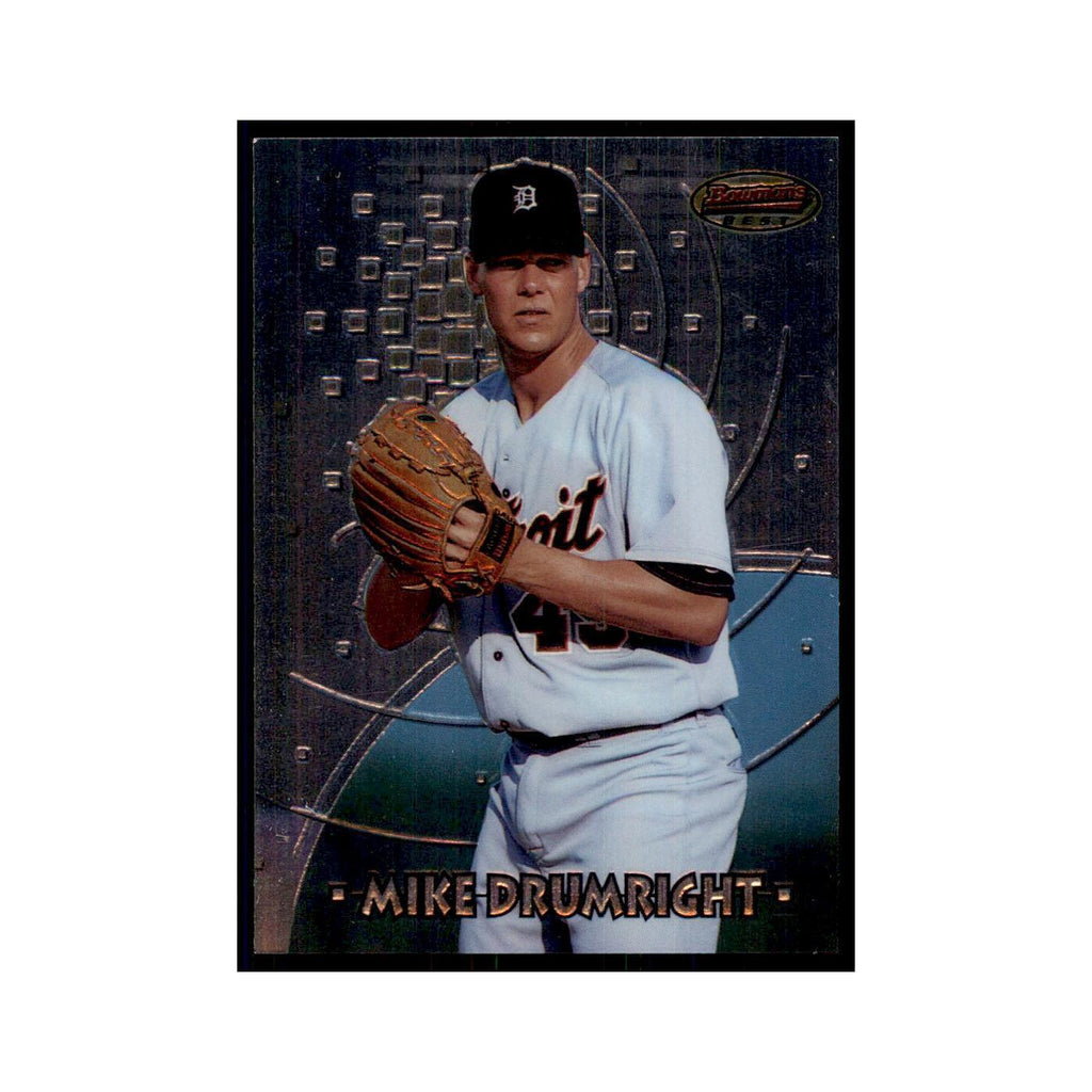 1997 Bowman Best Mike Drumright Baseball Cards #166