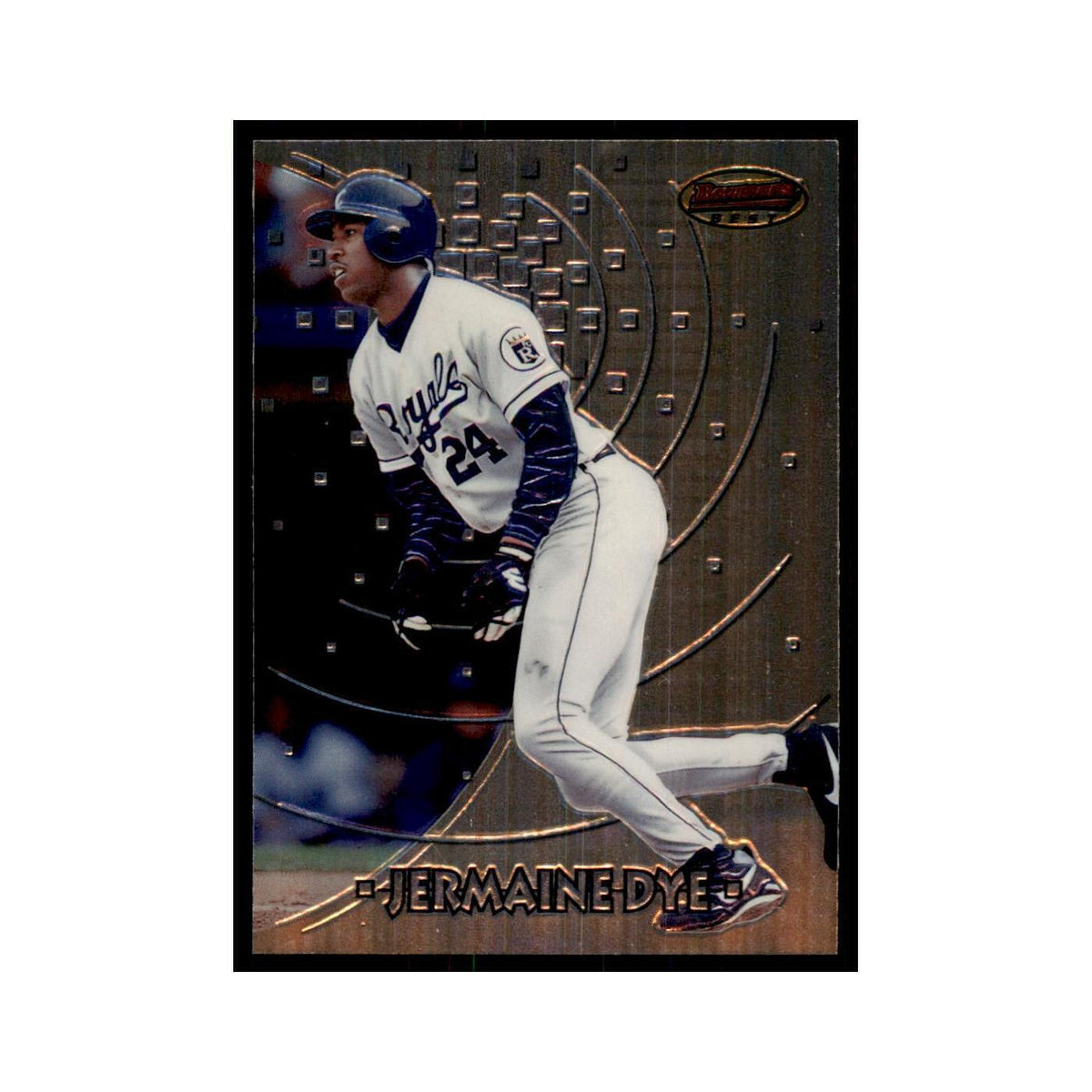 1997 Bowman Best Jermaine Dye Baseball Cards #89