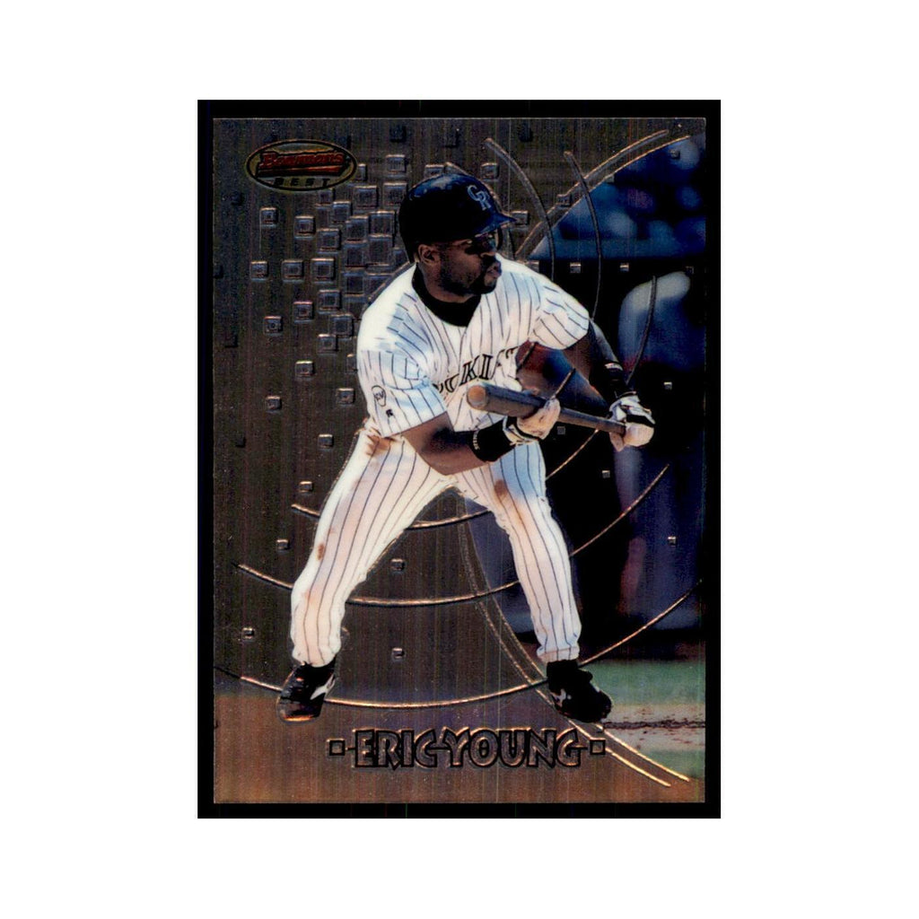 1997 Bowman Best Eric Young Baseball Cards #23
