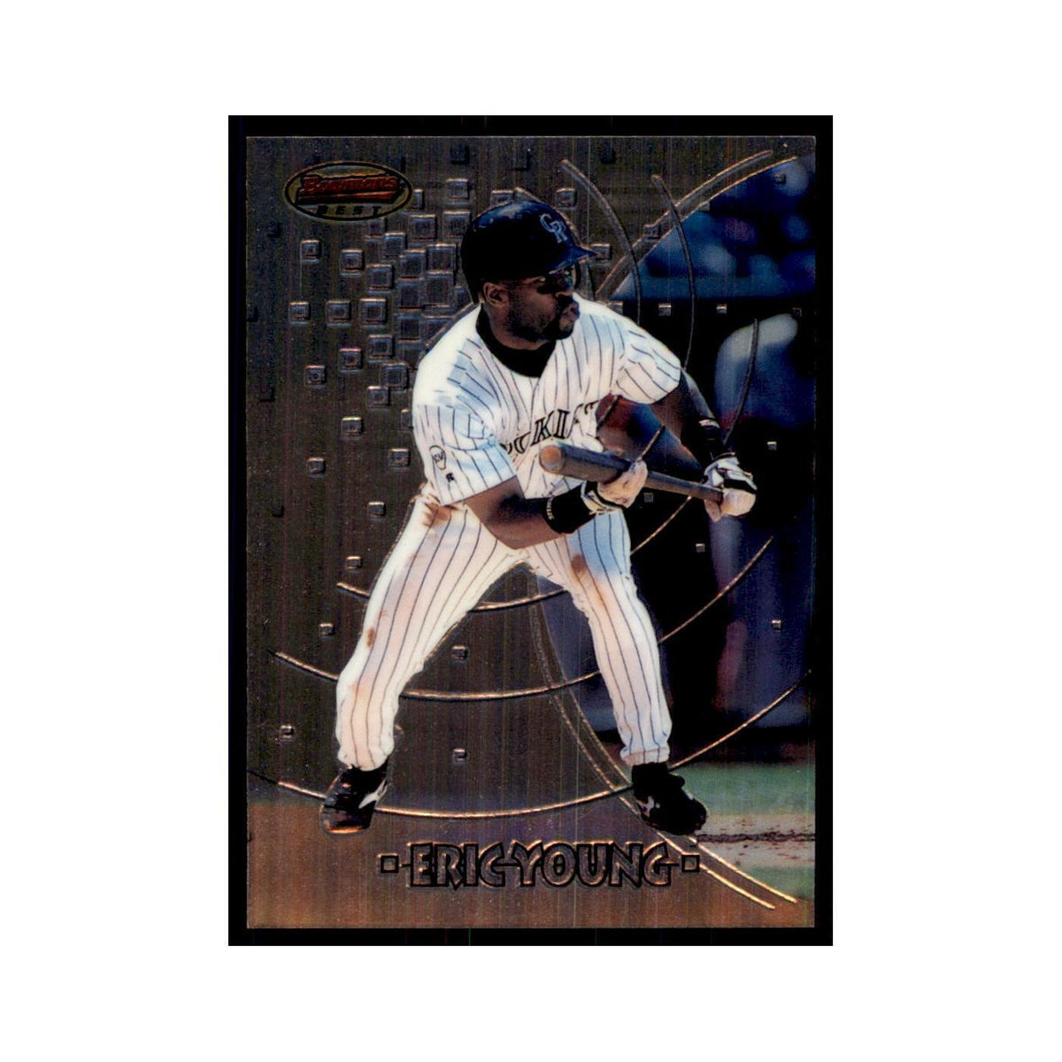 1997 Bowman Best Eric Young Baseball Cards #23