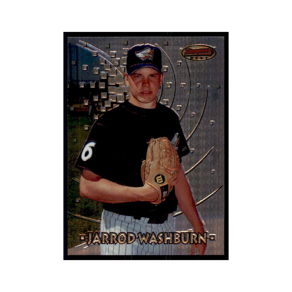 1997 Bowman Best Jarrod Washburn Baseball Cards #153