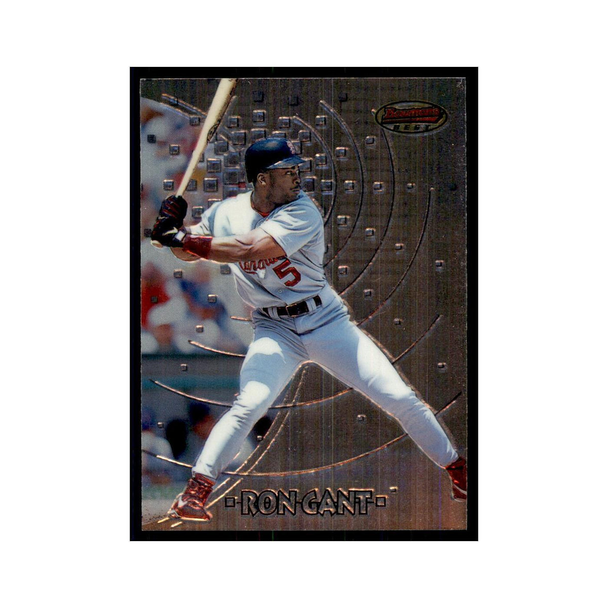 1997 Bowman Best Ron Gant Baseball Cards #12