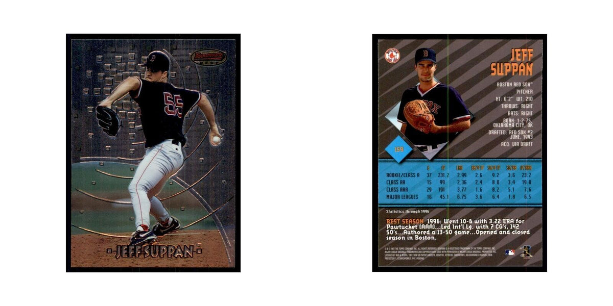 1997 Bowman Best Jeff Suppan Baseball Cards #159