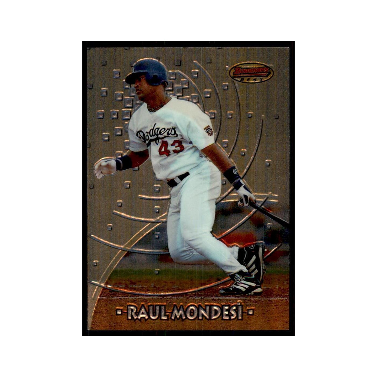 1997 Bowman Best Raul Mondesi Baseball Cards #97