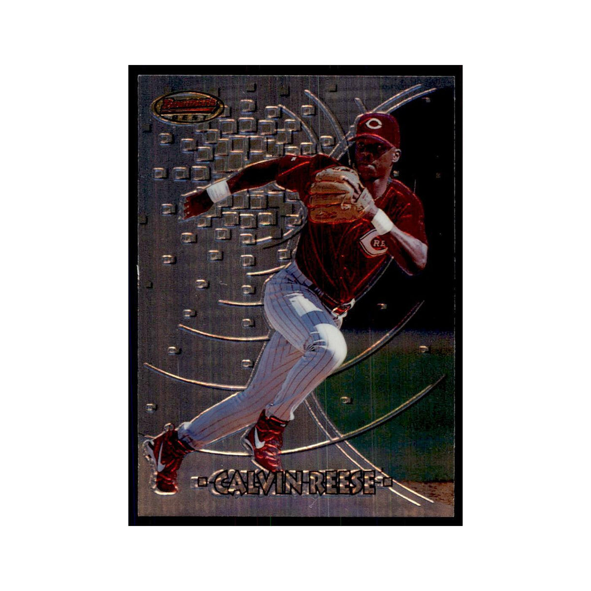 1997 Bowman Best Calvin Reese Baseball Cards #119