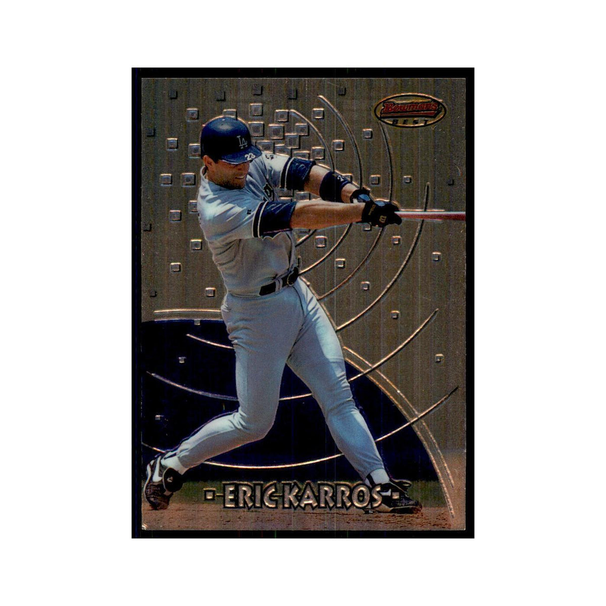 1997 Bowman Best Eric Karros Baseball Cards #75