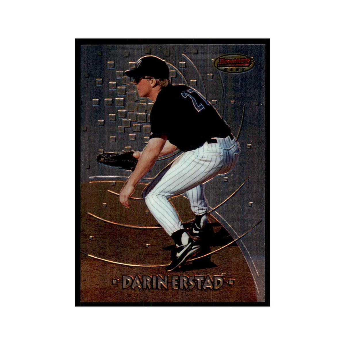 1997 Bowman Best Darin Erstad Baseball Cards #115