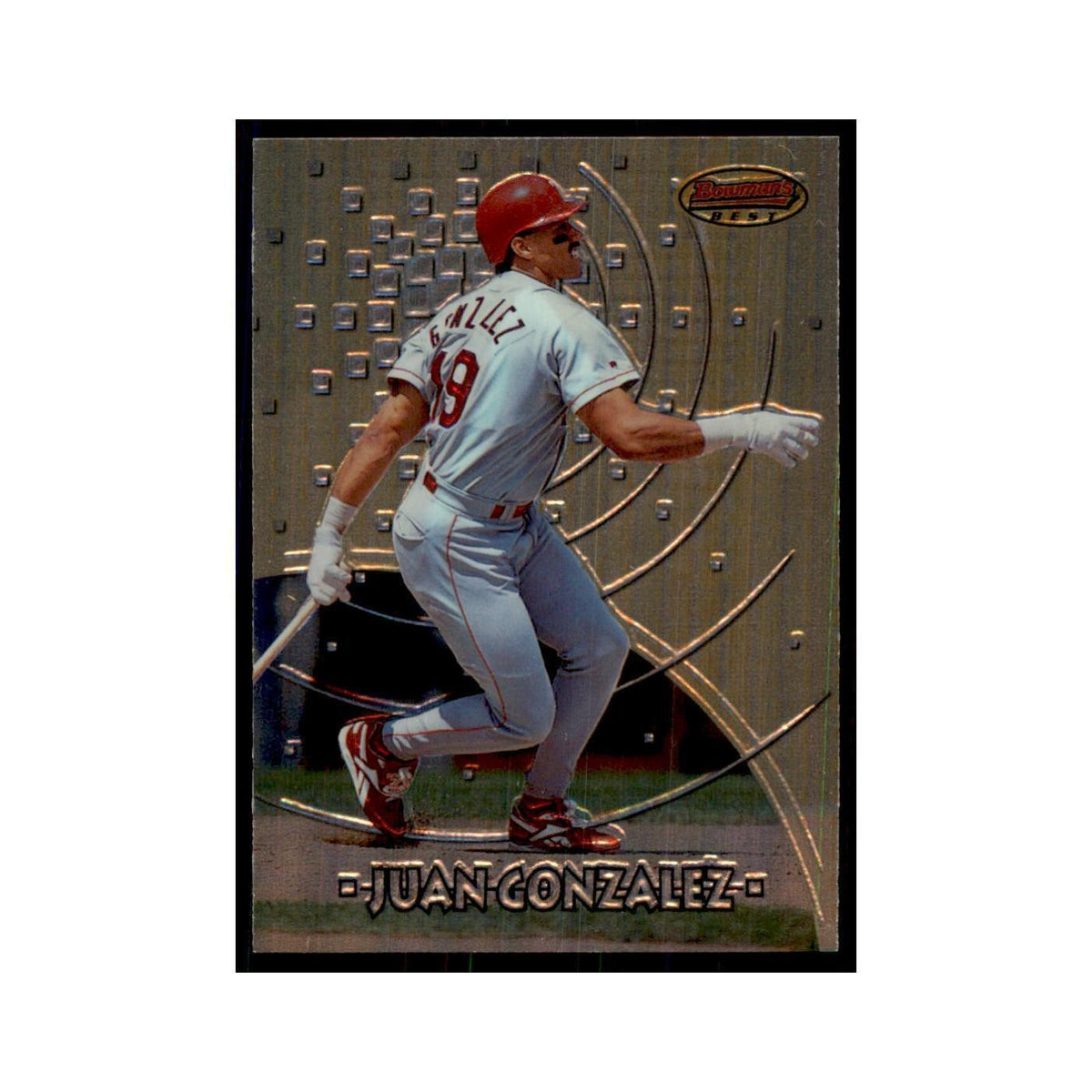 1997 Bowman Best Juan Gonzalez Baseball Cards #74