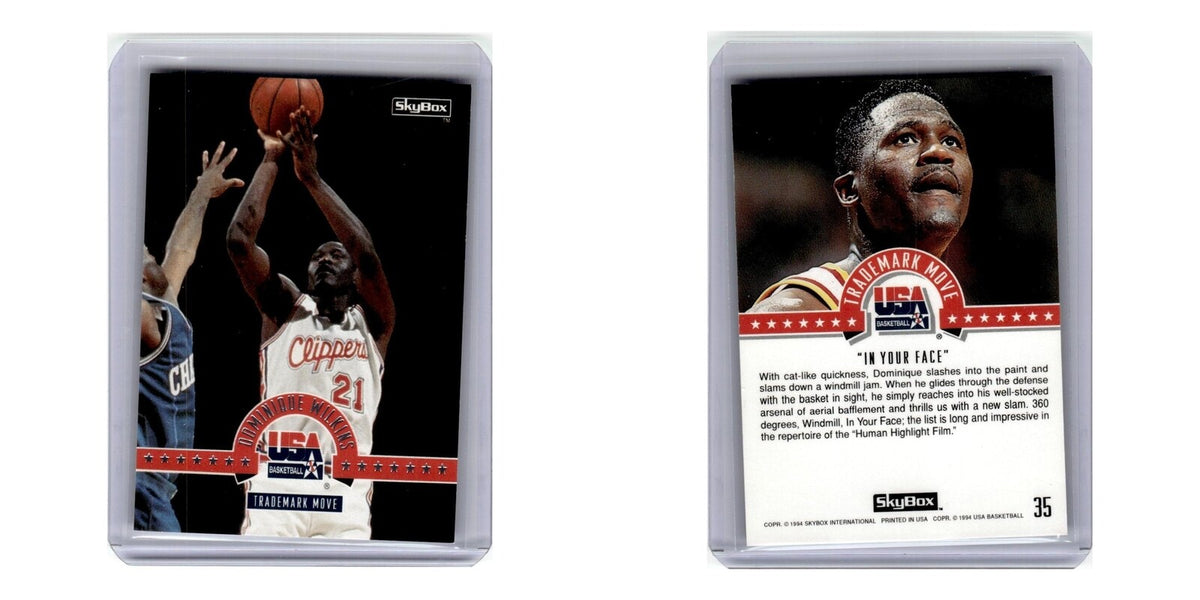 1993 SkyBox Dominique Wilkins #35