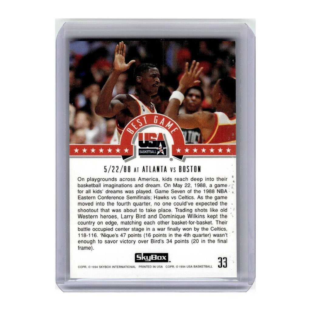1994 SkyBox USA Dominique Wilkins #33