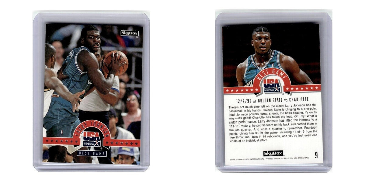 1993 SkyBox Larry Johnson #9